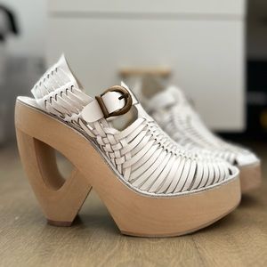 NWOTB Free People x Jeffrey Campbell MIA Huarache Platform 7